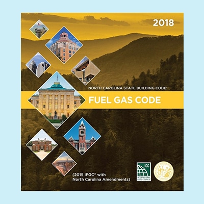 Fuel Gas Code with North Carolina Amendments, 2018 Edition